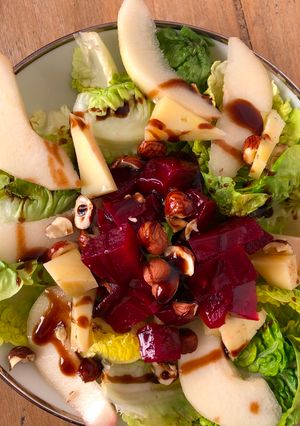 Une photo de Salade de betterave
