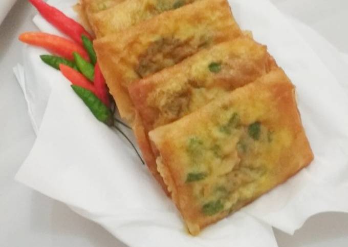 Martabak telur kulit lumpia