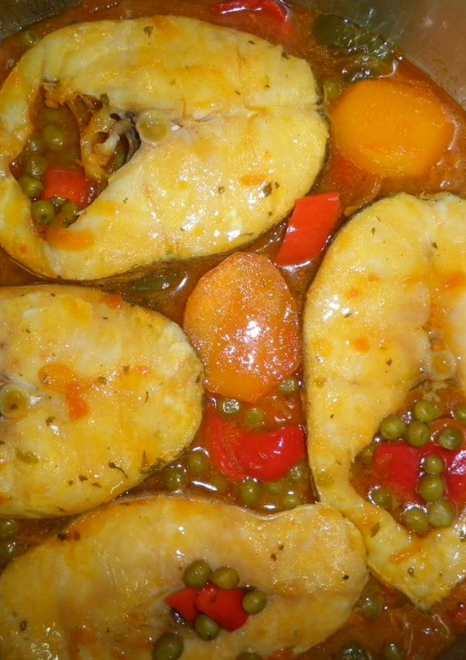 Una foto de Abadejo guisado
