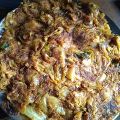 A picture of Cabbage stir fry.