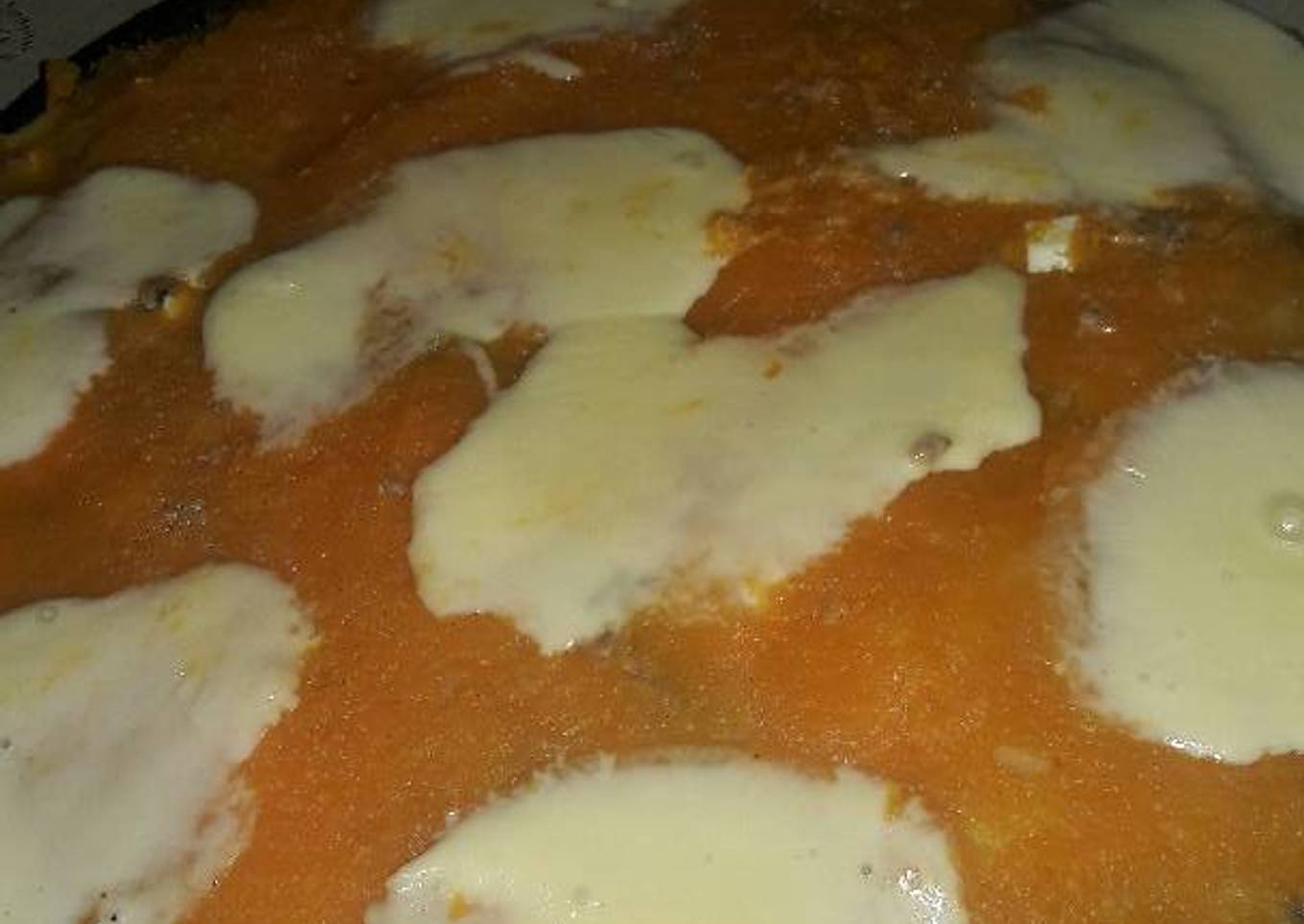 Pastel de papa con calabaza