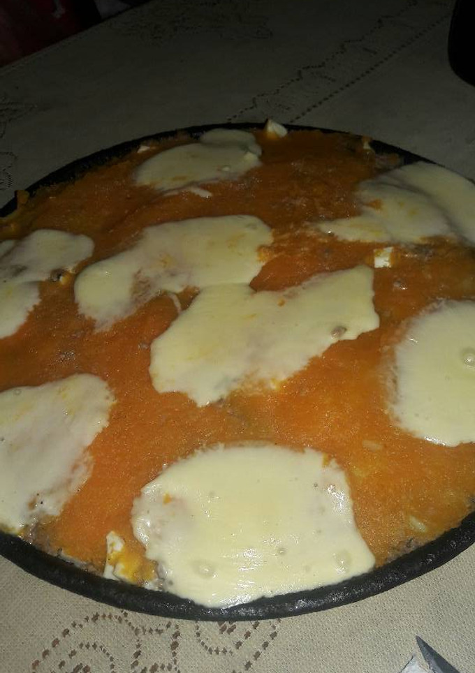 Una foto de Pastel de papa con calabaza