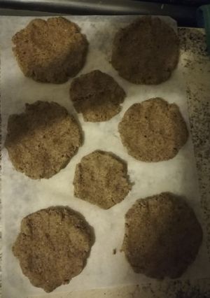 Una foto de Galletas de harina de linaza coco y nuez