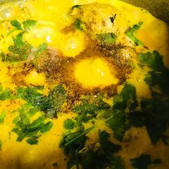 Aloo chicken khorma A picture of Aloo chicken khorma.