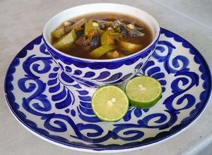 Una foto de Sopa de Milpa
