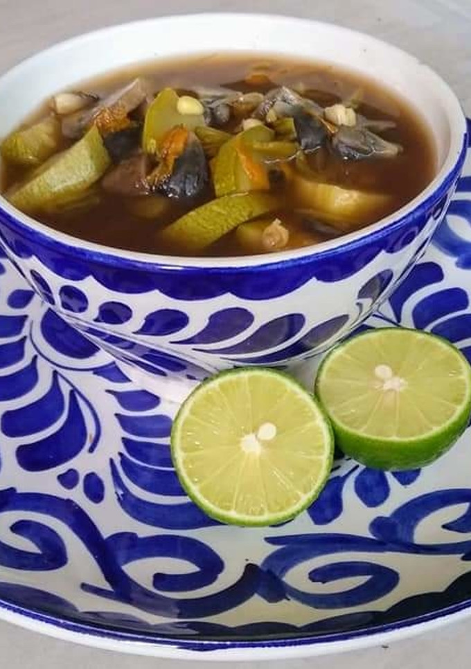 Una foto de Sopa de Milpa