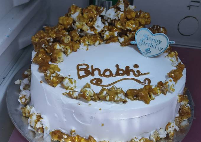 Popcorn Cake - Bakers Talent - Exotic Desserts, Customized Cakes, Macarons,  Cupcakes