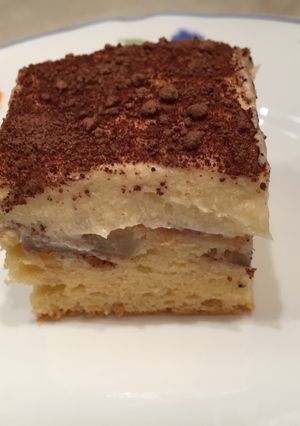 Borított almás-krémes recept fotója