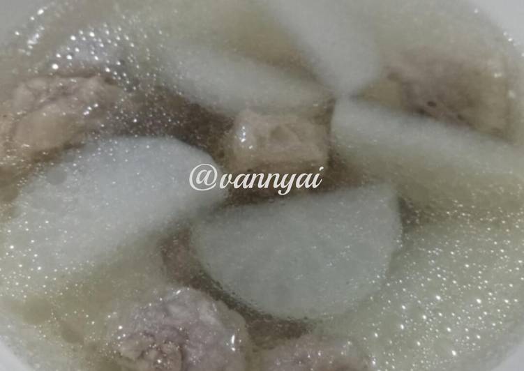 Resep Sup Lobak Daging Sapi yang praktis