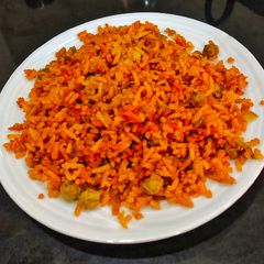 A picture of Pav Bhaji Biryani.