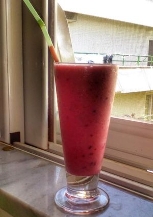 Φωτογραφία της συνταγής Smoothie Φράουλα, Μπανάνα