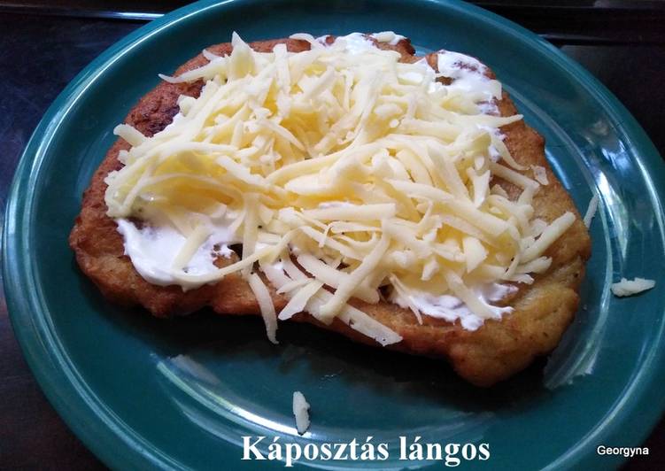 Káposztás lángos