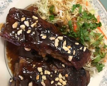Ultimate, Prepare Braised Pork Ribs in Peanut Butter Sauce Home Style
