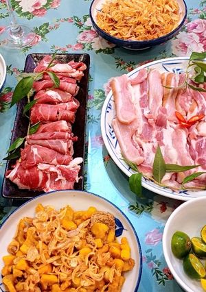 Hình của món Lẩu cua đồng.
