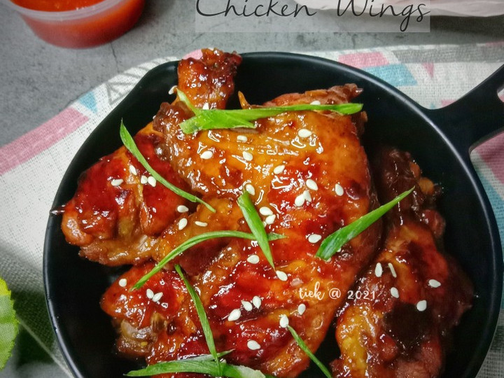 Resep BBQ Chicken Wings, Enak Banget