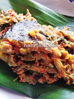 Foto resep Pepes ikan patin tempoyak (khas Palembang)