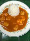 Camarones en chile con chochoyotes ©