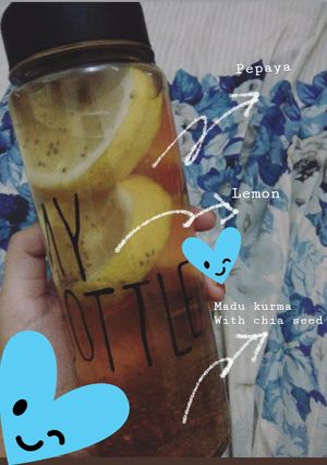 Foto resep Infused water detox