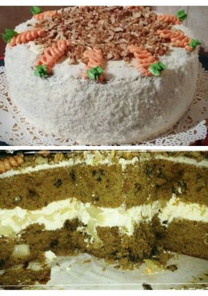Una foto de Torta de zanahorias 😍 especiada