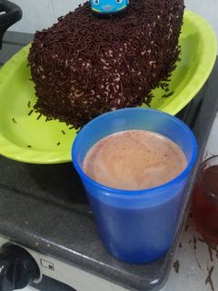 Foto resep Ice cake milo