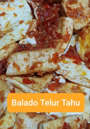 Foto resep Balado Telur Ceplok Tahu