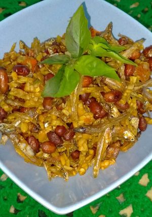Foto resep Kering T2K (tempe, teri, kacang)