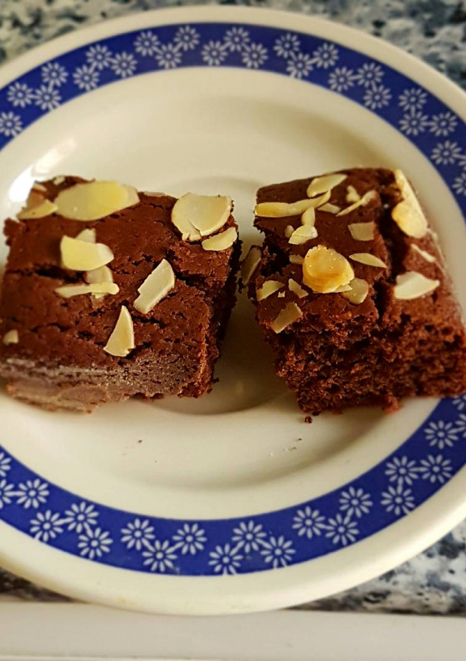 Una foto de Brownie chocolate