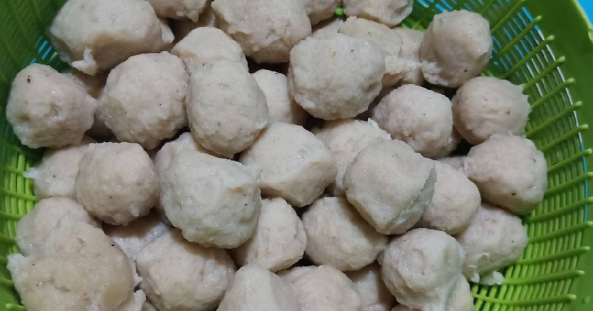 Resep Bakso Ayam Oleh Novie Pratiwi Cookpad