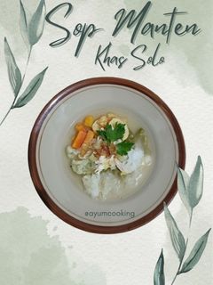 Foto resep Sop Manten Khas Solo