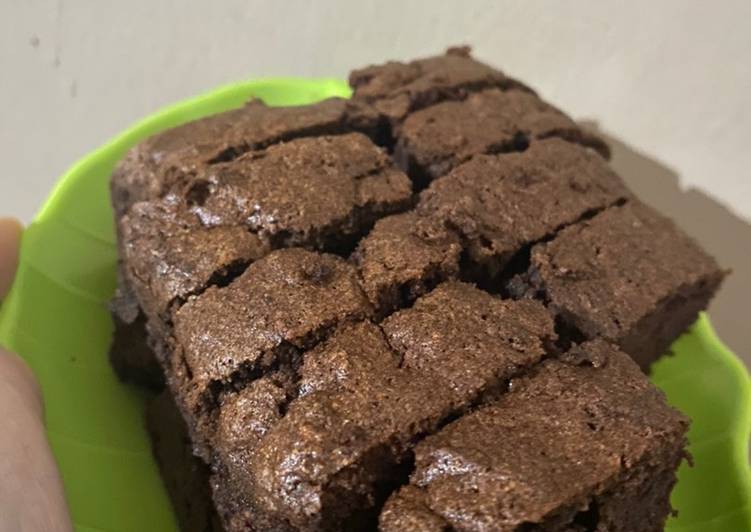 Brownies putih telur