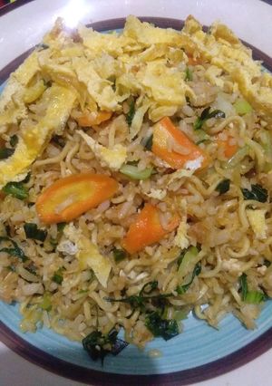 Foto resep Minas Jahe (Mie+nasi Goreng)
