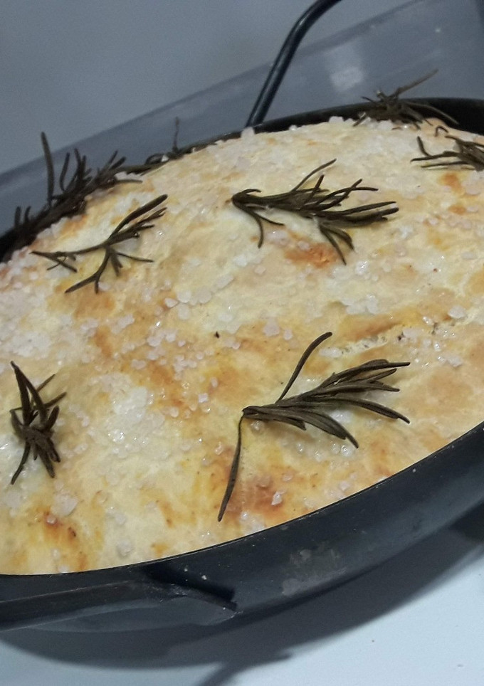 Una foto de Focaccia italiana