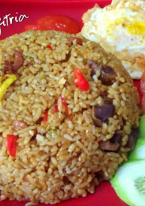 Foto resep Nasi Goreng Ampela Sosis