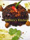 Lal Saag (Red Spinach Curry - Bengali Style)
