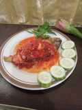 Ikan Ekor Kuning Sambal Kecombrang