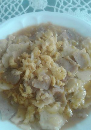 Foto resep Tumis 3in1 (Otak2 Ikan, Bakso Sapi, & Telur Ayam)