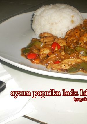 Foto resep AYAM PAPRIKA LADA HITAM