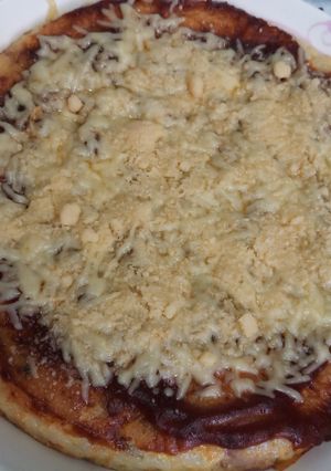 Foto resep Pizza nasi teflon