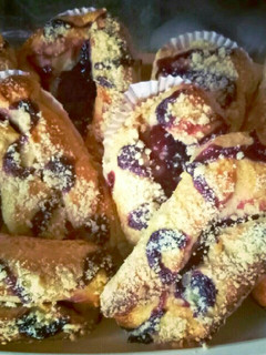Foto resep Blueberry Streusel Bread