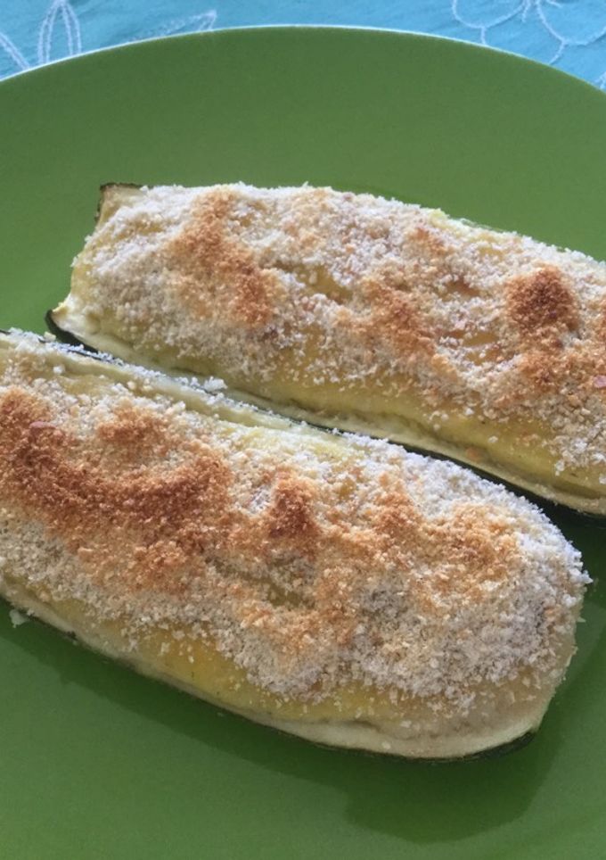 Una foto de Zapallitos rellenos vegetarianos