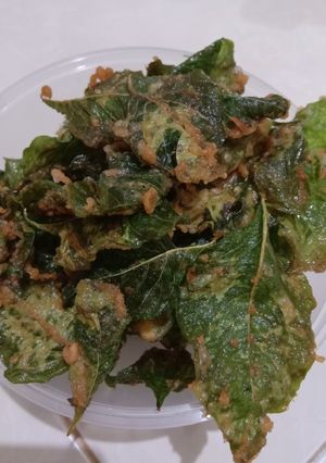 Foto resep Keripik bayam bumbu instan
