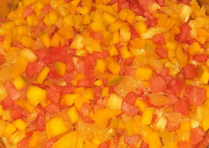 How to Prepare Quick Yummy Fruit Salad❤