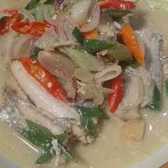 Foto resep Ikan layur santan