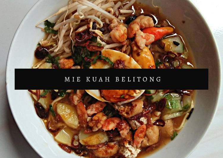 Resep Mie Kuah Belitung/Belitong Yang Bisa Manjain Lidah