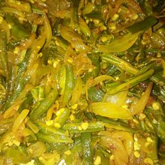 A picture of Vegetable of bhindi.