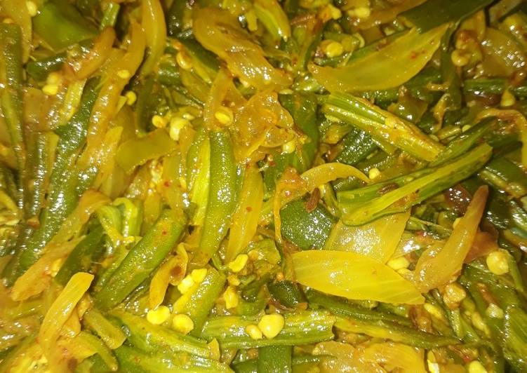 Recipe of Perfect Vegetable of bhindi
