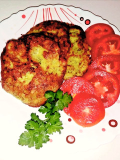 عکسی از دستور کوکو سیب‌زمینی و شوید خشک