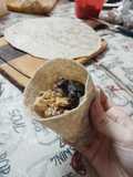 Tacos mixtos de Cerdo y Pollo con Dip de Palta y Frijoles Refritos My Way