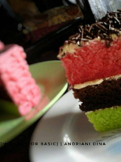 Foto resep Steamed Rainbow Cake (For Basic Tart)