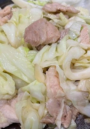 รูปของ หมูผัดกะหล่ำปลี